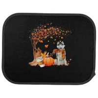 It’s Fall Y’all Dog Autumn Aesthetic Style Car Floor Mat