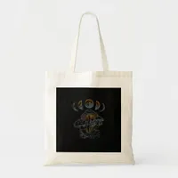 Goblincore Aesthetic Academia Cottagecore Mushroom Tote Bag
