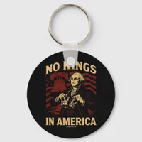 No Kings In America Since 1776 Anti-Donald Trumpp Keychain