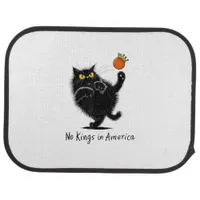 Cat No Kings In America We The People Political Car Floor Mat