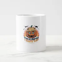 Trumpkin Classic – Spooky Pumpkin Design Giant Coffee Mug