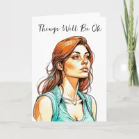Things Will Be Ok | I Promise Card