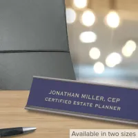 Classic Custom Name Title Employee Name Plate