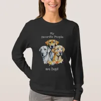 My Favorite People are Dogs T-Shirt