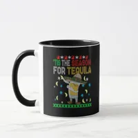 Tis The Season For Tequila Dabbing Mug