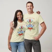 Lovebirds and Blossoms  T-Shirt