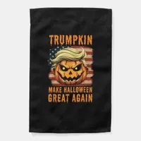 Trumpkin Halloween Pumpkin Make Halloween Great Ag Garden Flag