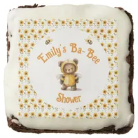 Cute Honey Bee Bear Ba-Bee Shower  Brownie