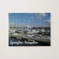 Lymington Hampshire Sailing Boats in Marina Jigsaw Puzzle