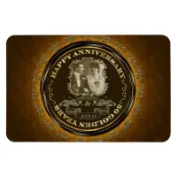 Vintage 50th Anniversary ID195 Magnet