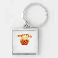 Halloween Trumpkin Make Halloween Great Again Keychain