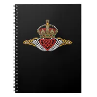 Skeleton Claddagh Color Notebook