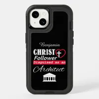 Christ Follower Disguised As Architect Christian OtterBox iPhone 14 Case