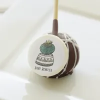 Potted Succulent Cactus Houseplant Custom Cake Pop