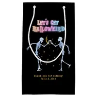 Skull Neon Halloween Halloweird Dancing Skeletons Small Gift Bag