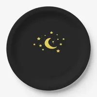 Whimsigoth Night Sky Sun Moon Witchy Paper Plates