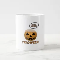 Halloween Trumpkin Fitted Giant Coffee Mug
