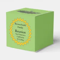 Favor Box - Family Reunion