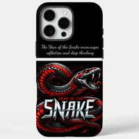 Celebrating the vibrant year of the snake festival iPhone 16 pro max case