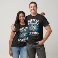 Weekend Fishing Beer Forecast T-Shirt