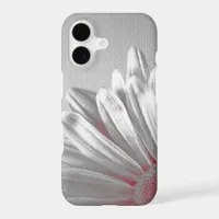 Red and Gray Floral Highlights iPhone 17 Case
