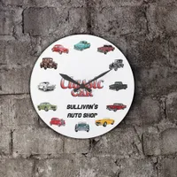  Personalized Classic Car Large Clock