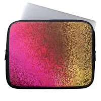 Shades in Purple and Gold Laptop Sleeve