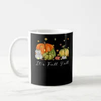 It’s Fall Y’all Halloween Pumpkin Autumn Leaves Th Coffee Mug