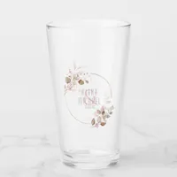 Dreamy Foliage Wedding Blush Pink ID817 Glass