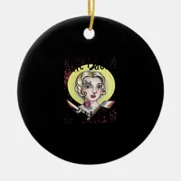 Till Death Do Us Part Classic – Vintage Gothic Rom Ceramic Ornament
