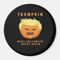 Trumpkin Make Halloween Great Again Fitted Magnet