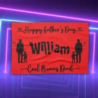 Cool Bonus Dad Happy Father's Day | Kitchen Towel