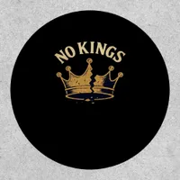 No Kings Minimal Clean Patch