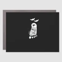 Eat Drink And Be Scary Trendy Graphic Car Magnet