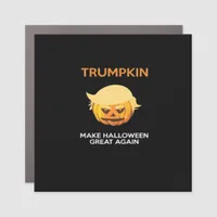 Halloween Trumpkin V4 Car Magnet