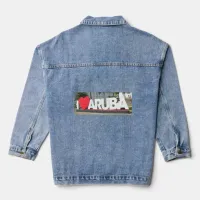 I love Aruba - One happy Island Denim Jacket