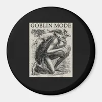 Goblin Mode Goblincore Fairycore Medieval Grunge Magnet