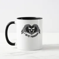 Skeleton Hands Skull, Halloween Design For Backgro Mug