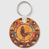 Chinese Zodiac - Rooster Keychain