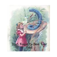 Vintage Alice Feed Your Head Notepad