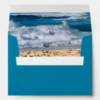 Tropical Blue Beach Envelope