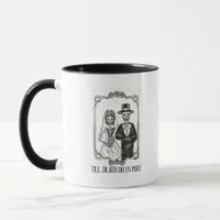 Till Death Do Us Part Skeleton Wedding Couple – Mug