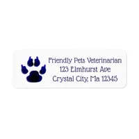 Personalized Business Logo Return Mailing Label