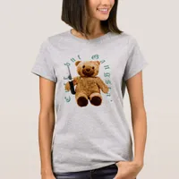 Cute Gangster Teddy Bear T-Shirt