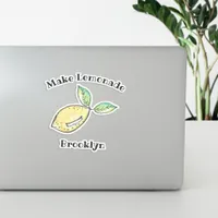 Lemon Make Lemonade Fun Teen Cute Name Modern  Sticker