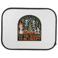 Tis The Season To Be Creepy Car Floor Mat