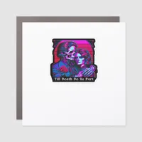 Till Death Do Us Part Classic – Grim Reaper Romanc Car Magnet