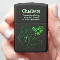 Tender moments captured for Charlotte Zippo Lighter