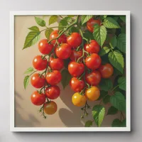 Tomato Plant Gardening Themed Summer Vibes Peel And Stick Photo Tile
