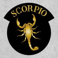 Cool Scorpio Star Sign Patch